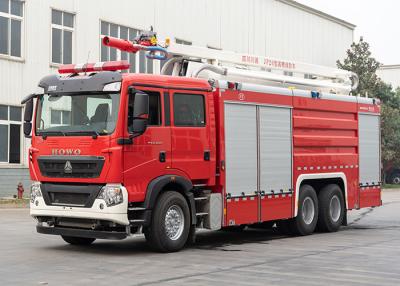 Cina Camion di estinzione di incendio della torre di acqua di Sinotruk HOWO 20m con la pompa & il monitor in vendita