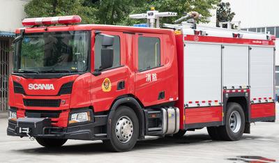 Cina SCANIA 4T Water Tank Fire Fighting Truck Good Price Specialized Vehicle Cina Factory in vendita