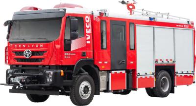 Cina SAIC-IVECO 6T CAFS Serbatoio di schiuma d'acqua Motore antincendio Veicolo specializzato Buon prezzo Cina Fabbrica in vendita