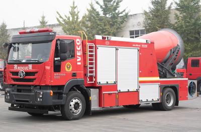 China SAIC-IVECO HONGYAN Rauchabführungs-spezieller Feuerbekämpfungs-LKW mit Behälter des Wasser-2T zu verkaufen