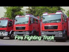 sinotruk howo 8t water and foam fire fighting truck good quality specialized vehicle china factory