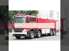 HOWO T Series 21T Liquid Supply Fire Truck Good Quality Specialized Vehicle China Factory