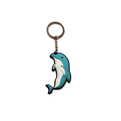 China Custom PVC Waterproof/Waterproof 13.56mhz S50 Chip Key Card Aquarium Animals 2D RFID Keychains For Access Control System for sale