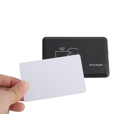 China OEM 13.56mhz F08 HF Waterproof/Waterproof NFC RFID Custom Printable Blank Card For Access Control System for sale