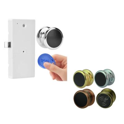 China Hot Selling Smart Lock 2021 Security RFID Intelligent Hidden Lock For Wooden Cabinet for sale