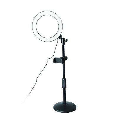 China 2020 popular ring light stand beauty live ring light 8 inch led ring light with adjustable stand good for youtube video live for sale