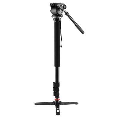 China New Style Stick Quick Release Heavy Duty Monopod Best For Photography Video Camera Heavy Duty Monopod With Foot And Liquid Head for sale