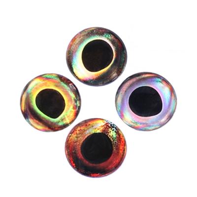 China Wholesale 4D Holographic Epoxy Live Fishing Lure Eyes for sale