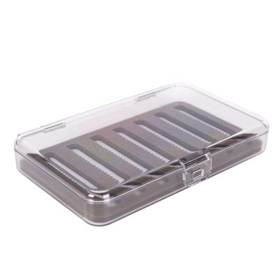 China Wholesale Foam Plastic Super Clear Insert Plastic Fly Fishing Box for sale