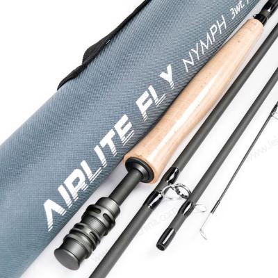 China Custom 10ft 3wt 4pc Carbon Nymph Fly Fishing Rod for sale