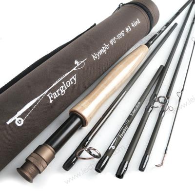 China Custom 9ft Expandable Fly Carbon 10ft6 5wt Nymph Fishing Rod for sale