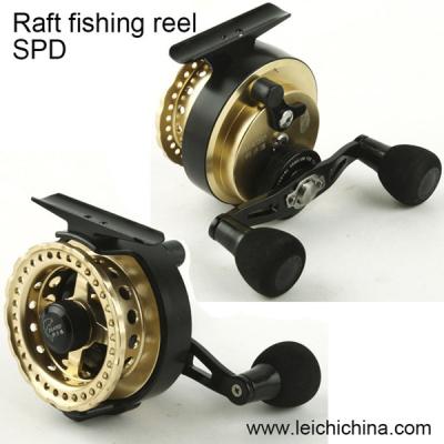 China 6061 Aluminum New Large Shaft Raft Fishing Reel for sale