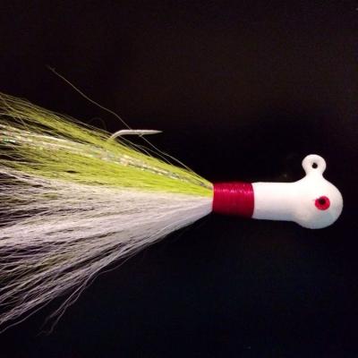 China 100% lead wholesale bucktail fishing jigs for sale