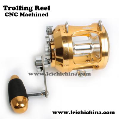 China Fishing CNC Machined Big Game Fishing Blue Marine Trolling Reel for sale