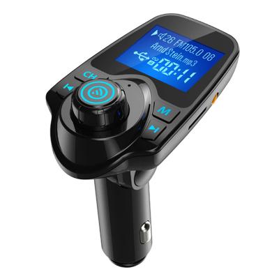 China Handsfree Car MP3 Player FM Transmitter Car Kit Voltage Detection Battery Receiver Dual USB Charger Audio Stereo Aux. hot car stereo for sale