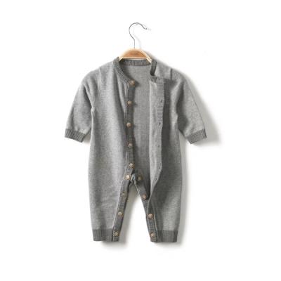 China Wholesale New Design Anti-pilling Onesie Knitted Baby Sweater for sale