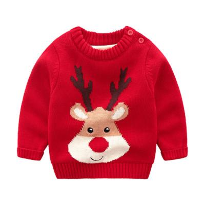 China Latest Design Fashion Kids Christmas Anti Shrink Sweaters Girls for sale