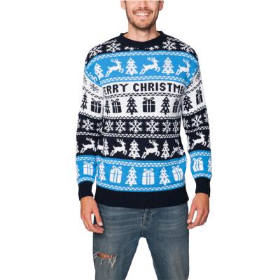 China Chunky Cable Knit Christmas Sweater 100% acrylic anti-shrink ugly for sale