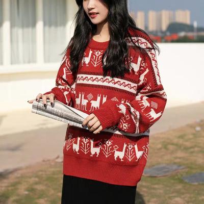 China New Products Anti-Shrink Knit Culture Christmas Sweater Knitting Patterns Custom Christmas Sweater for sale