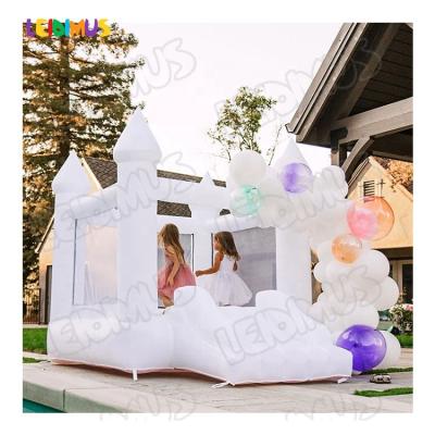 China Kids Play Bouncy Castle Mini Bouncy Castle Inflatable Combo Central White Bounce House Bouncy Bouncy Prizes For Sale for sale