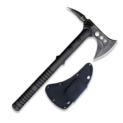 China Factory Direct Unrated Tomahawk Hatchet Knife 420 Stainless Steel Bearded Camping and Tool Ax Hunting for sale