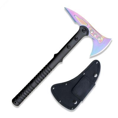 China Unrated Hot Selling Wide Color Titanium Ax Professional Working Felling Hatchet for sale