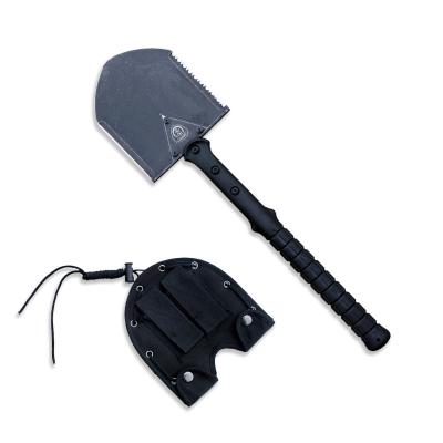 China Outdoor Camping Shovel 420 Stainless Steel Amping Survival Shovel With Nylon Sheath And Handle for sale