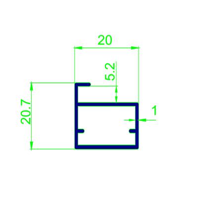 China JGM-179 Radfix Decorations Aluminum Profile For Door Cabinet Glass Gold Matt Anodized Aluminum Extrusion Profile Black for sale