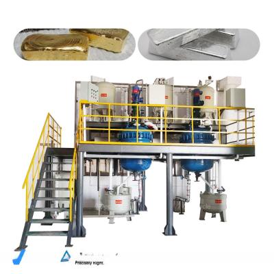 China Hot Sales Precious Metal Gold Sliver Refine Precious Metal Refining Recycling Machine for sale