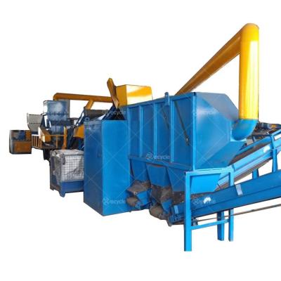 China Aluminum And Copper Radiator Shredder And Separator Air Conditioner Radiator Crusher for sale