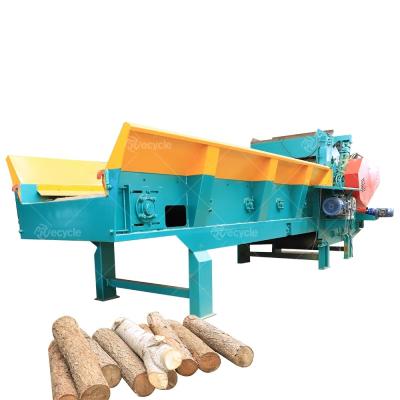 China Tree Branch Wood Chipper Wood Shredder Machine Mobile Wood Chipper for sale