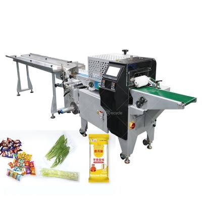 China Automatic Tortilla Packing Machine with Customized Flat Bottom Burrito Servo Motor for sale