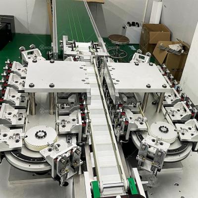 China High Speed 3Ply Disposable Butterfly Flat Mask Making Machine for Making Face Masks for sale