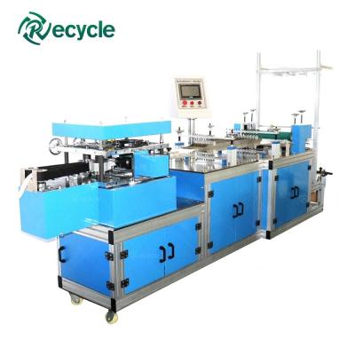 China Automatically Change Size Plastic Medical Nonwoven Cap Making Machine for sale