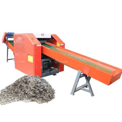 China Fishnet Shredder Fishing Net Crusher Machine Nylon Fishing Net Landing Net Fishing Netting Cast Net Recycling Machine for sale