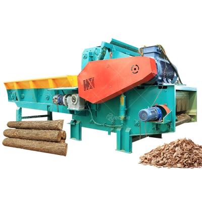 China Forestry Machinery Firewood Processor Tree Cutting Machine / Drum Wood Chipper Equipment Wooden Chipping Machine for sale