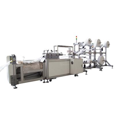 China Semi-auto 4-6 Layers FFP2 Mask Production Line for Non-woven Fabrics KN95 Mask Machine for sale