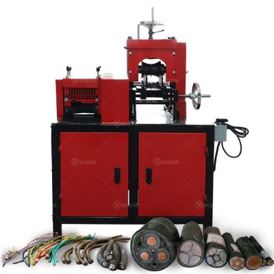 China Wire Stripping Tool Used Copper Cable Separating Machinery for Stripping Coaxial Wire for sale