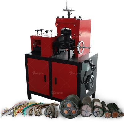 China Home Using Small Electric Scrap Copper Cutter Stripper Machine Aluminum Alloy Auto Waste Cable Recycling Wire Stripping Machine for sale