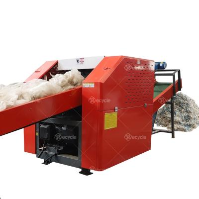 China New Design Waste Old Cloth Cotton Fiber Textile Cutting Machine Soft Material Shredding Machine for sale