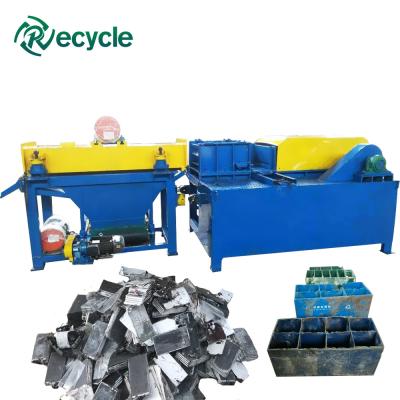 China 11 Lead Truck Battery/Min No Pollution Scrap Truck Lead Acid Battery Crusher Breaker for sale