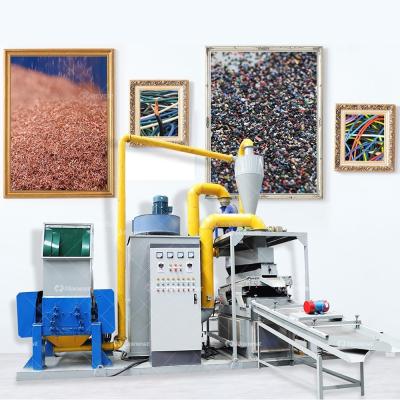 China Best Selling Cable Copper Granulator Machine / Scrap Copper Separator Recycling Machine / Scrap Copper Wire Recycling Machine for sale