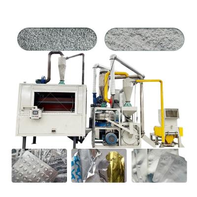 China Medical Blister Recycling Machine Waste Medical Blister Pack Recycling Machine for sale