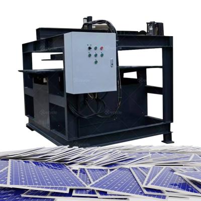 China Solar Panel Aluminum Alloy Frame Removing Recycling Machine for sale