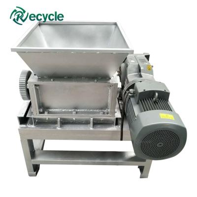 China 100 Model Mini Double Shaft Garbage Crushing Machine Plastic Scrap Metal Shredder Machine For Plastic Recycling/Metal Recycling for sale