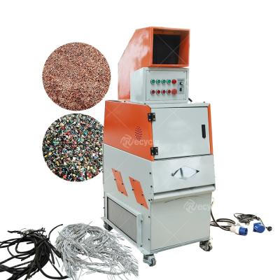 China Good Quality Mini Small Size Cable Granulator Machine Copper Wire Crushing Cutting Machinery for sale