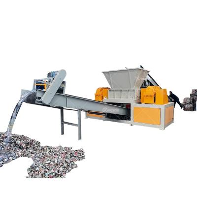 China Double Shaft Shredder Machine And Gear Core Components for Home Use and Manufacturing Plant Mini Twin Shaft Shredder for sale