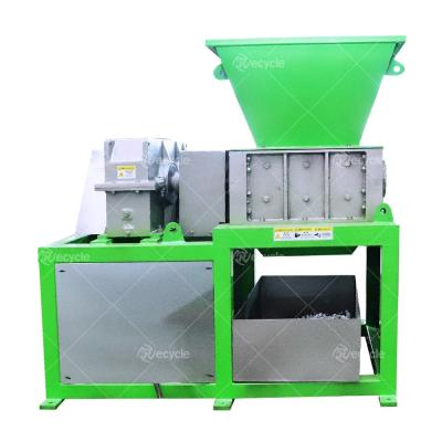 China Mini Plastic Shredder Shredding Machine With 7.5kw Motor for sale