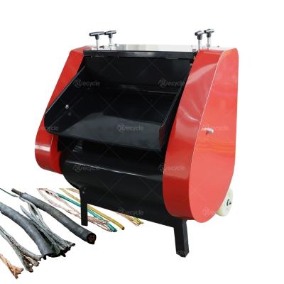 China Environment Protection 90 kg Waste Electric Copper Wire Cable Recycling Stripping Cutting Drawing Machine for sale