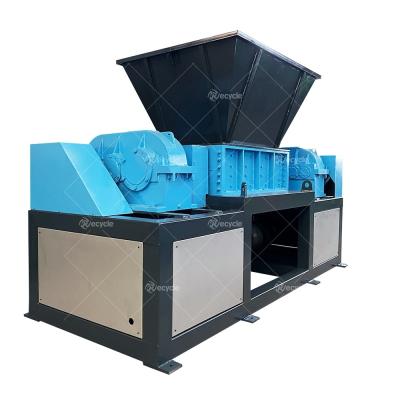 China 9CrSi/D2/SKD-11 Blades TWO Shaft Shredder Machine for Heavy Duty Industrial Shredding for sale